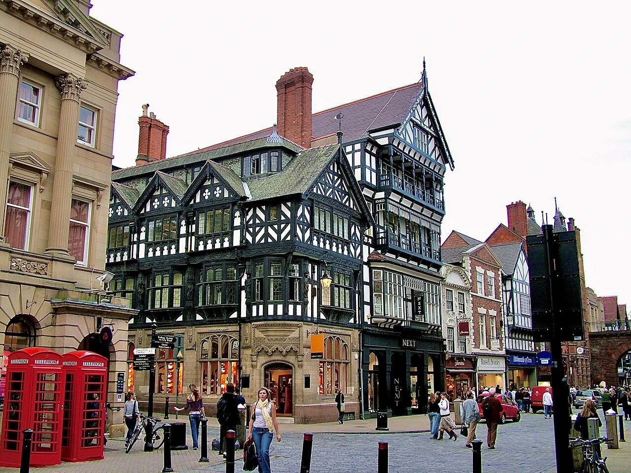 Chester Shops in city centre